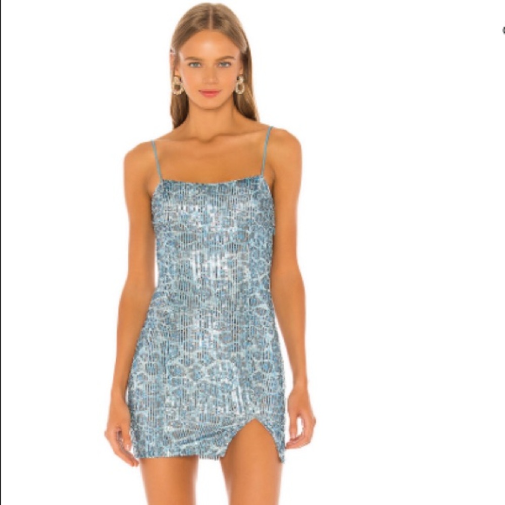 Romee Slit Minidress